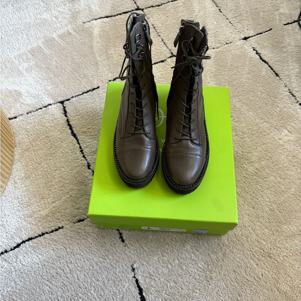 Sam Edelman Brown Ankle Boots - Picture 1 of 5